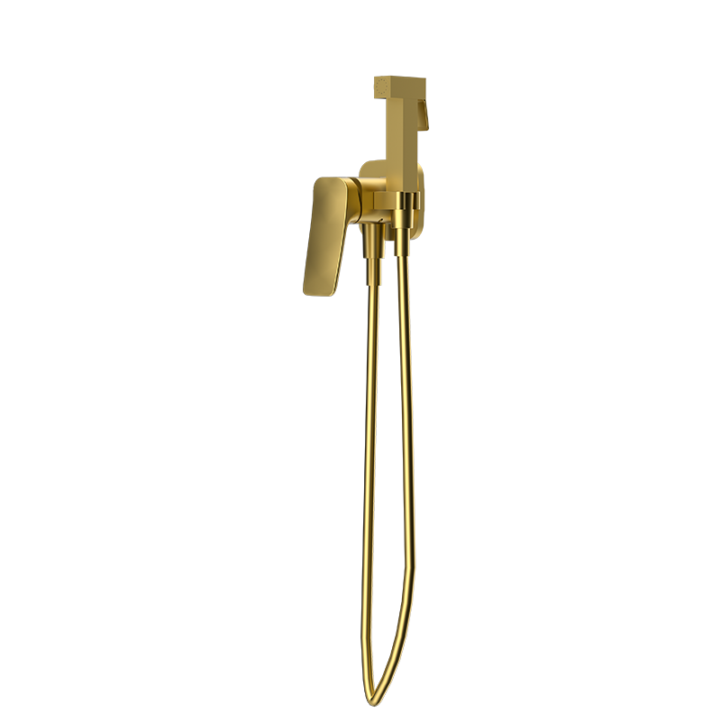 Brushed Gold ELEGANCE Series H59A concealed bidet spray mixer set