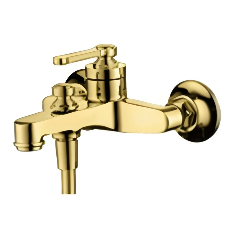Brushed Gold LUXE Series H59A wall mounted bathtub faucet