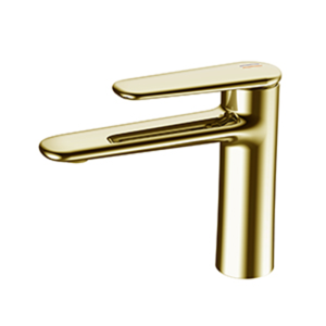Brushed Gold MINIMAL Series H59A basin faucet with premium brass body