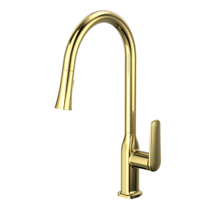 Brushed Gold MINIMAL Series H59A single handle kitchen faucet