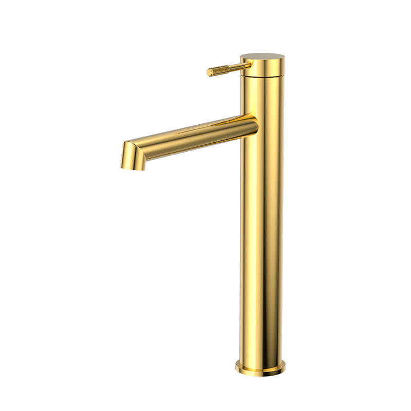 Brushed Gold RING Series H59A elevated basin faucet