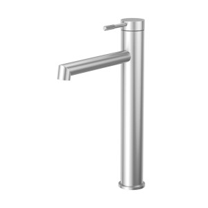 Brushed Nickel RING Series H59A elevated basin faucet