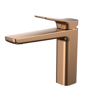 Brushed Rose Gold ELEGANCE Series H59A basin faucet for bathroom sink