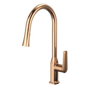 Brushed Rose Gold MINIMAL Series H59A single handle kitchen faucet