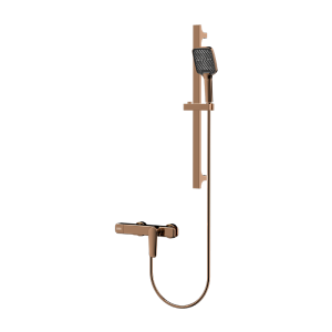Brushed Rose Gold MINIMAL Series H59A exposed single function hand shower system