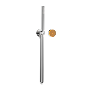 Chrome CRYSTAL Series concealed single function hand shower set