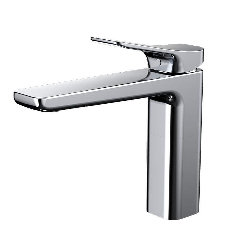 Chrome ELEGANCE Series H59A basin faucet for bathroom sink