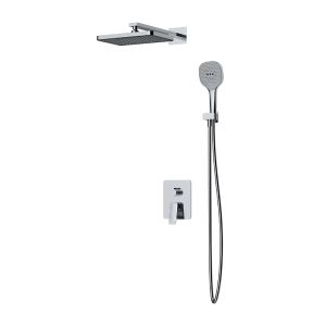 Chrome ELEGANCE Series H59A concealed dual function shower system