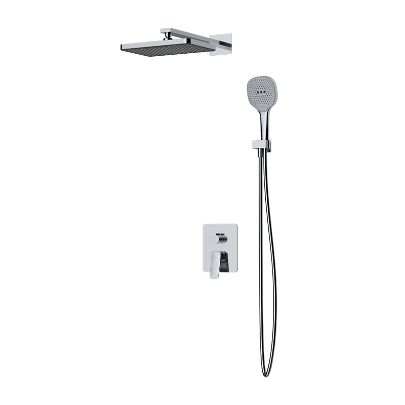 Chrome ELEGANCE Series H59A concealed dual function shower system