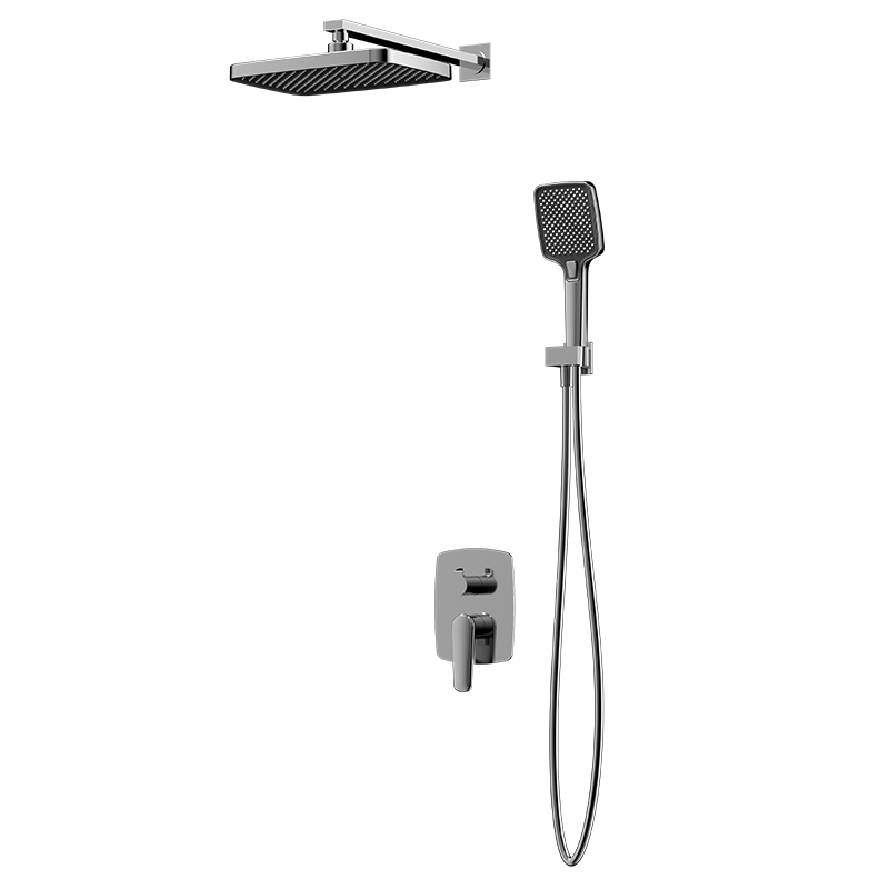 Chrome MINIMAL Series H59A concealed dual function shower system
