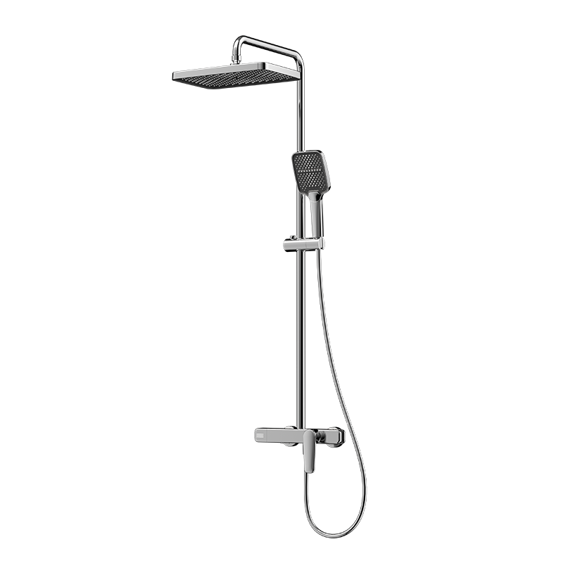 Chrome MINIMAL Series H59A exposed dual function shower system