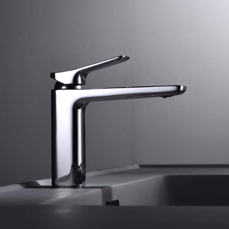 Full view of ELEGANCE Series bathroom sink faucet