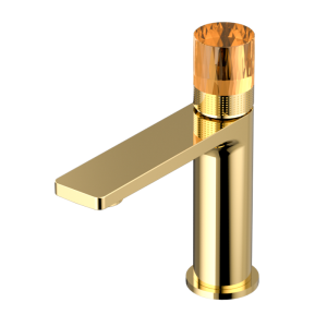 Fran Gold CRYSTAL Series H59A basin faucet with premium 59-1 copper body
