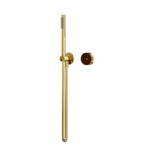 Fran Gold CRYSTAL Series concealed single function hand shower set