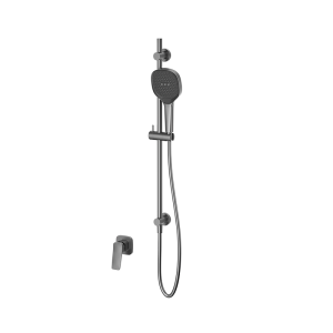 Gunmetal ELEGANCE concealed single function hand shower set