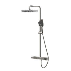 Gunmetal ELEGANCE Series H59A thermostatic rail shower system