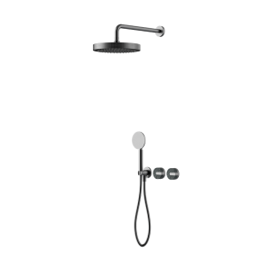 Gunmetal MARBLE Series H59A concealed dual function shower system
