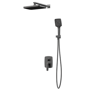Gunmetal MINIMAL Series H59A concealed dual function shower system