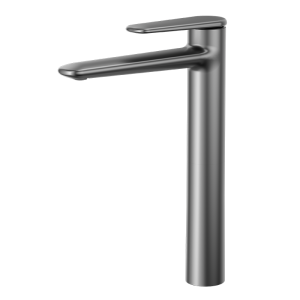 Gunmetal MINIMAL Series H59A tall vessel basin faucet with premium brass body
