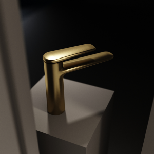 Full view of MINIMAL Series H59A basin faucet for modern bathrooms