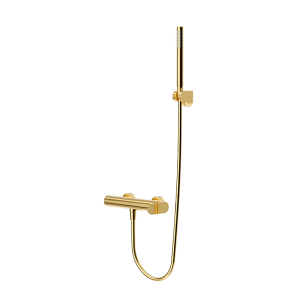 Brushed Gold ECLAT Series SUS304 exposed single function hand shower set