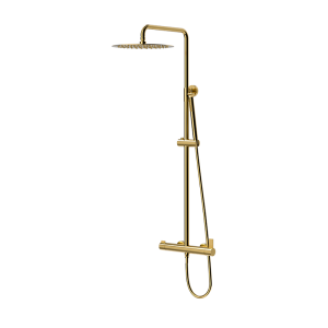 Brushed Gold PURE Series SUS304 exposed dual function shower system