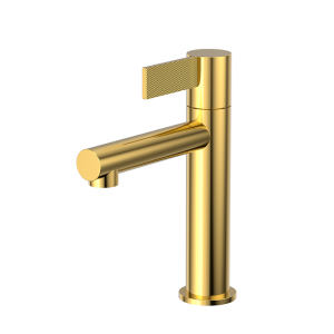 Brushed Gold PURE Series SUS304 basin faucet