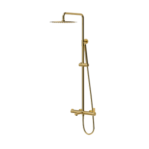 Brushed Gold PURE Series SUS304 exposed bath shower mixer set