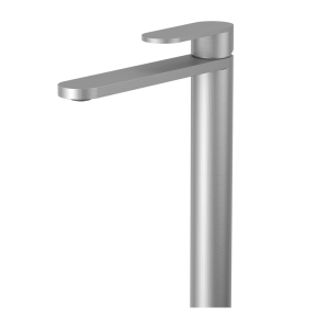 Brushed Nickel ECLAT Series SUS304 tall vessel basin faucet