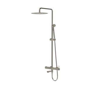 Brushed Nickel PURE Series SUS304 exposed bath shower mixer set