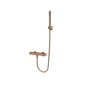 Brushed Rose Gold ECLAT Series SUS304 exposed single function hand shower set
