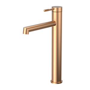 Brushed Rose Gold RING Series H59A elevated basin faucet