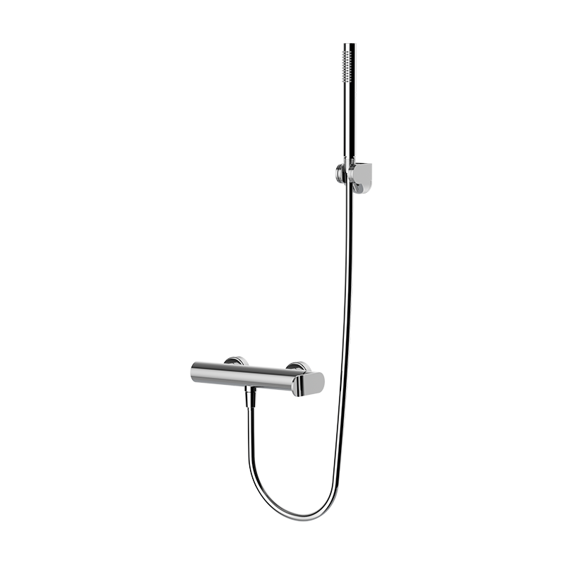 Chrome ECLAT Series SUS304 exposed single function hand shower set