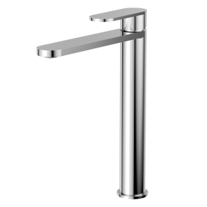 Chrome ECLAT Series SUS304 tall vessel basin faucet