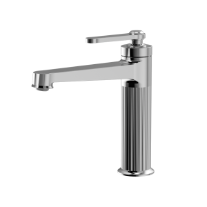 Chrome LUXE Series H59A brass basin faucet