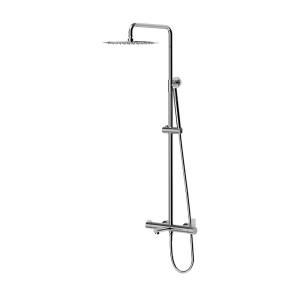 Chrome PURE Series SUS304 exposed bath shower mixer set