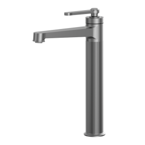 Gunmetal LUXE Series H59A tall vessel basin faucet