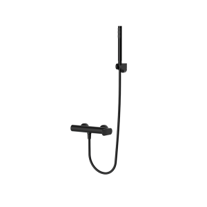 Matte Black ECLAT Series SUS304 exposed single function hand shower set