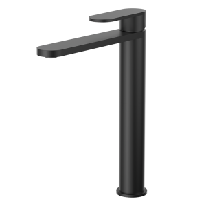 Matte Black ECLAT Series SUS304 tall vessel basin faucet